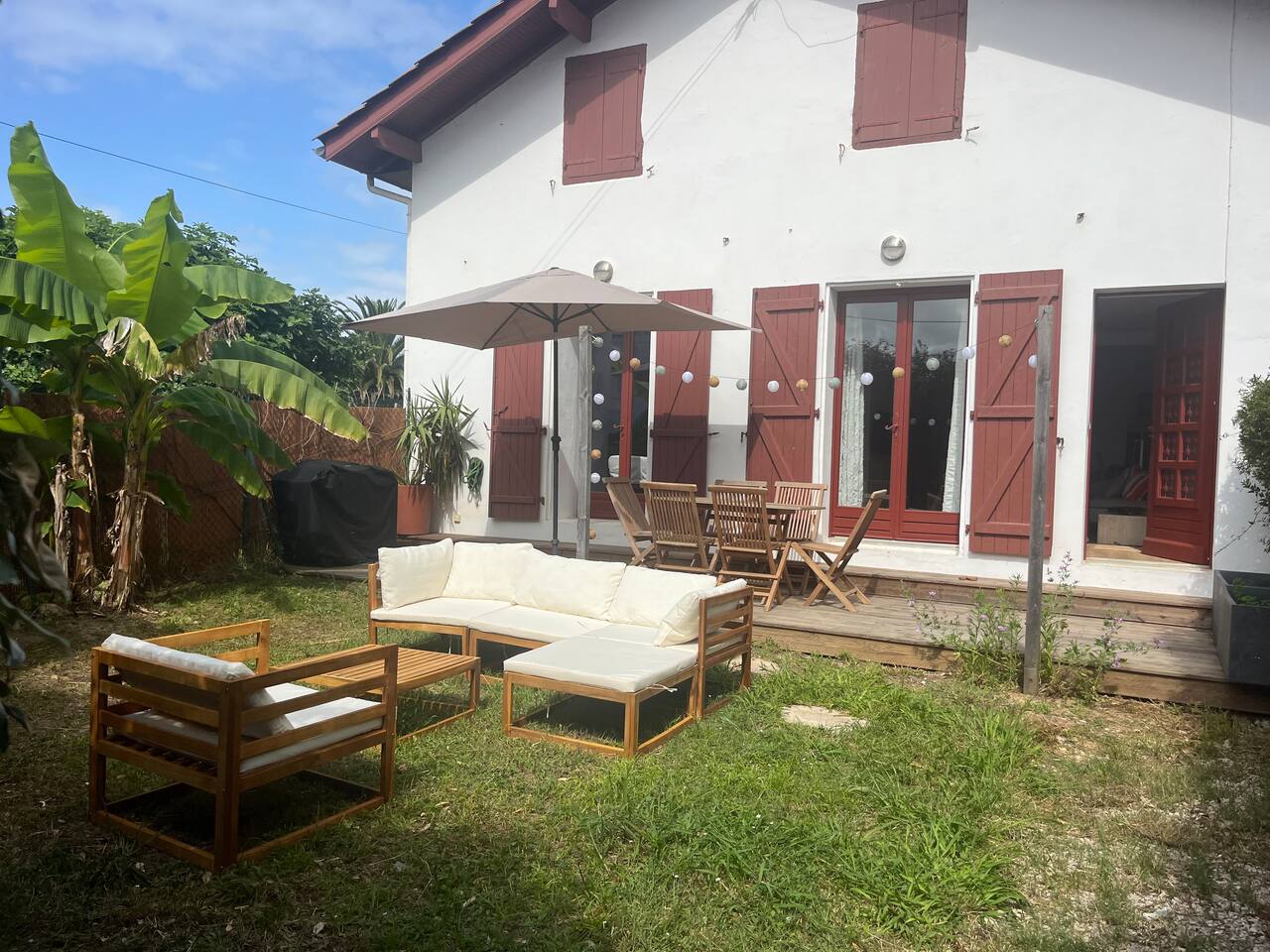 Appartement dans villa basque à 5 min des plages