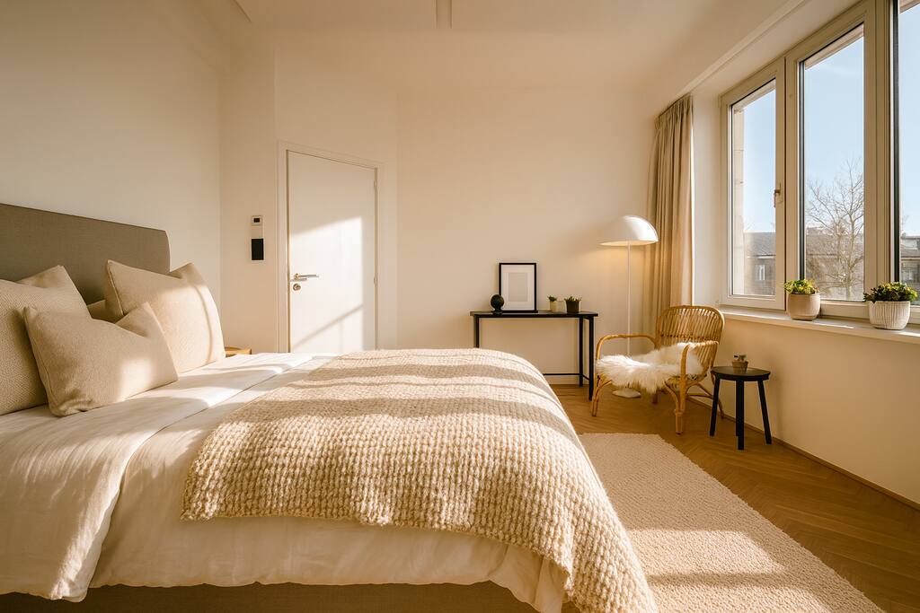 Modern Apartment • Workspace • Free Parking