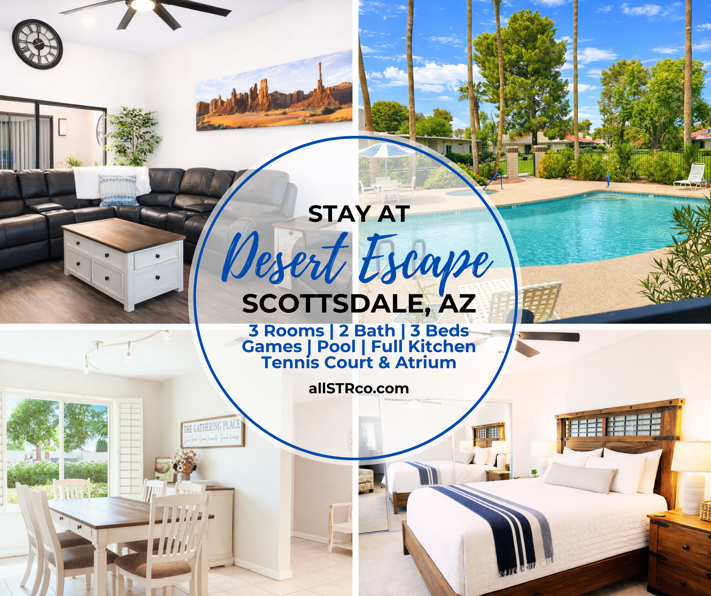 Desert Escape! Heated Pool+Hot tub|Pickleball