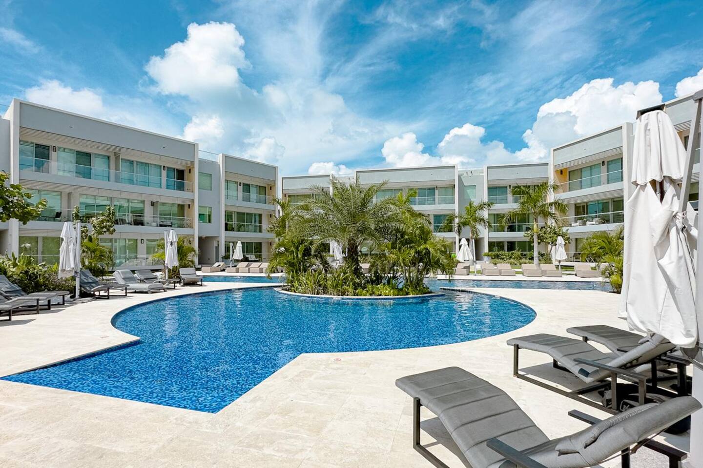 Luxury 2BR Condo | Walk to Seven Mile Beach, Pools