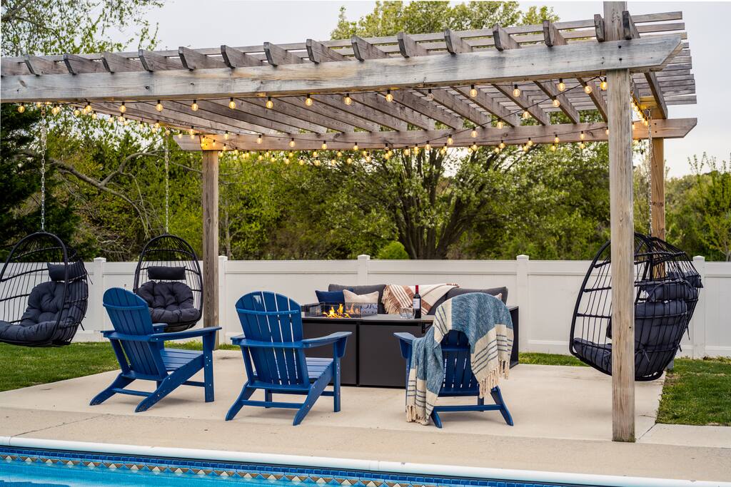 Mins to Golf & Beach! Private Pool & Luxe Firepit