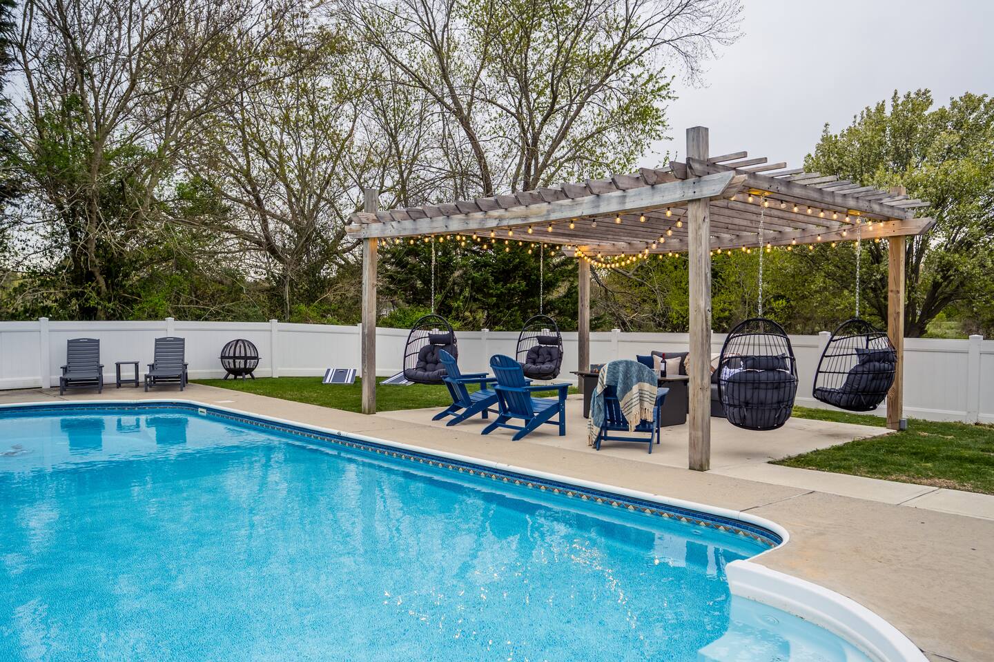 Mins to Golf & Beach! Private Pool & Luxe Firepit