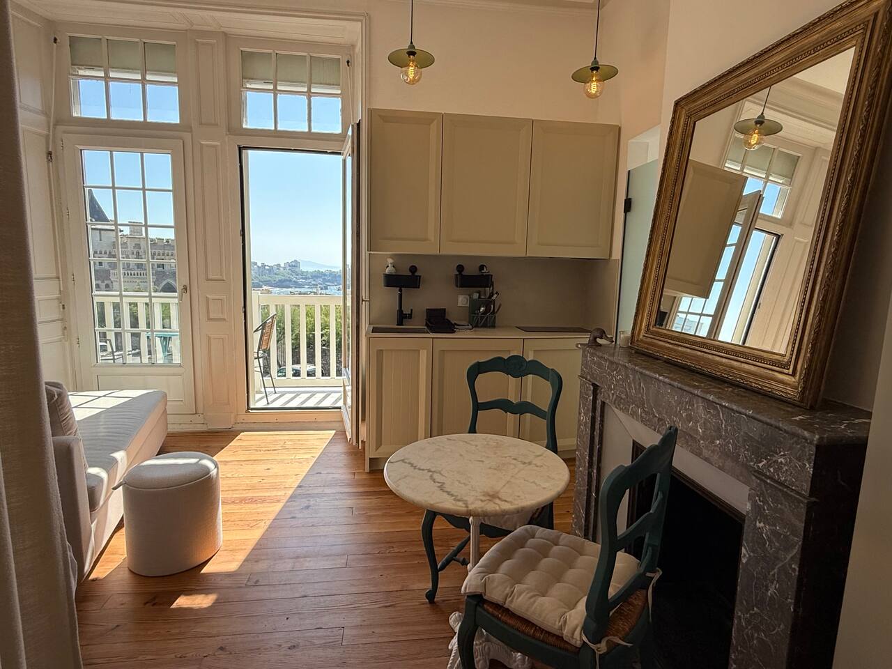 Vue mer, cocoon chic hauteurs de Biarritz