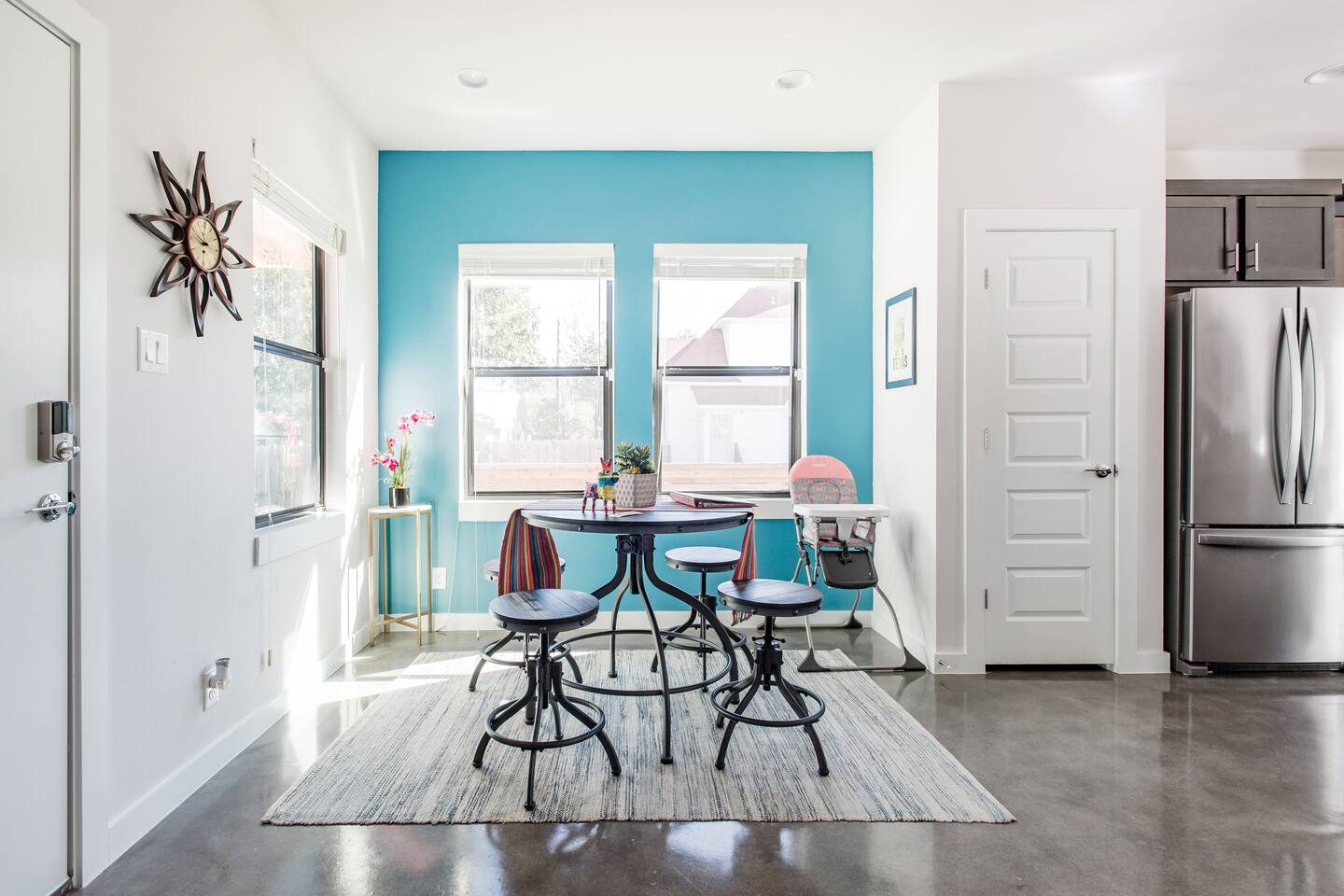 Explore the River Walk from Artsy Designer Retro Chic Home