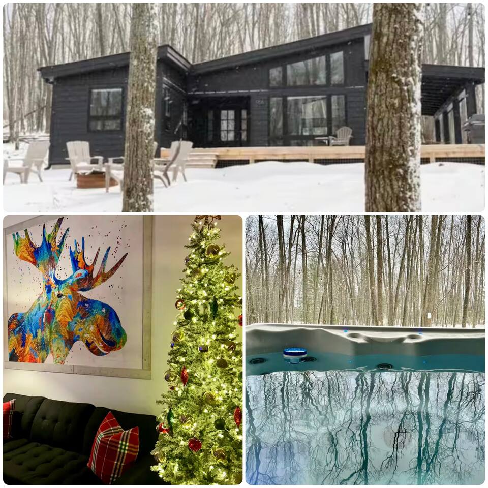 Higgins Lake Views on 2 Private Acres | HOT TUB