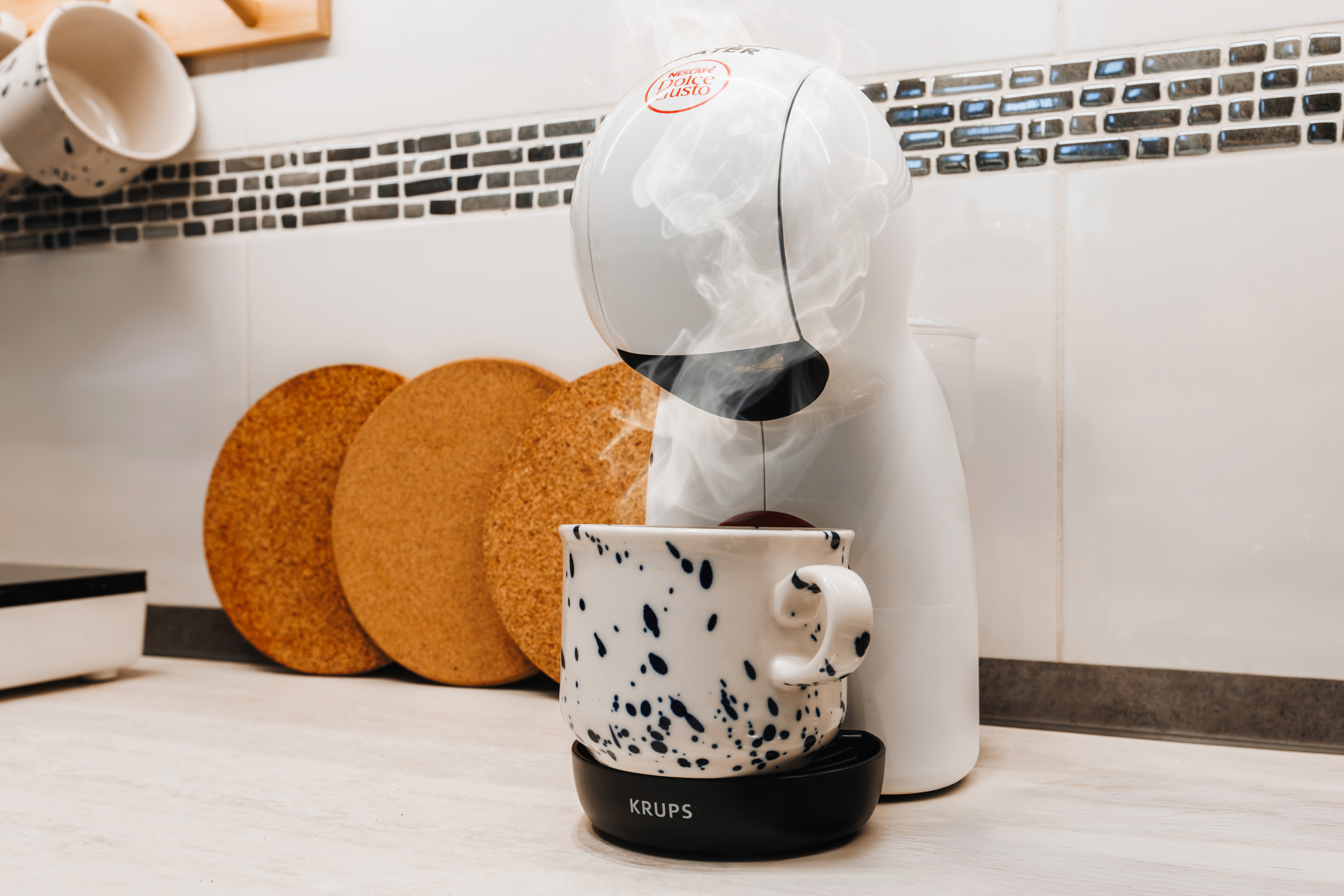 Start your day right with fresh coffee from the in-room pod machine