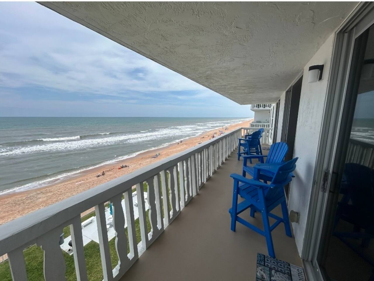 Ormond Beach oceanfront 2 bedroom private balcony