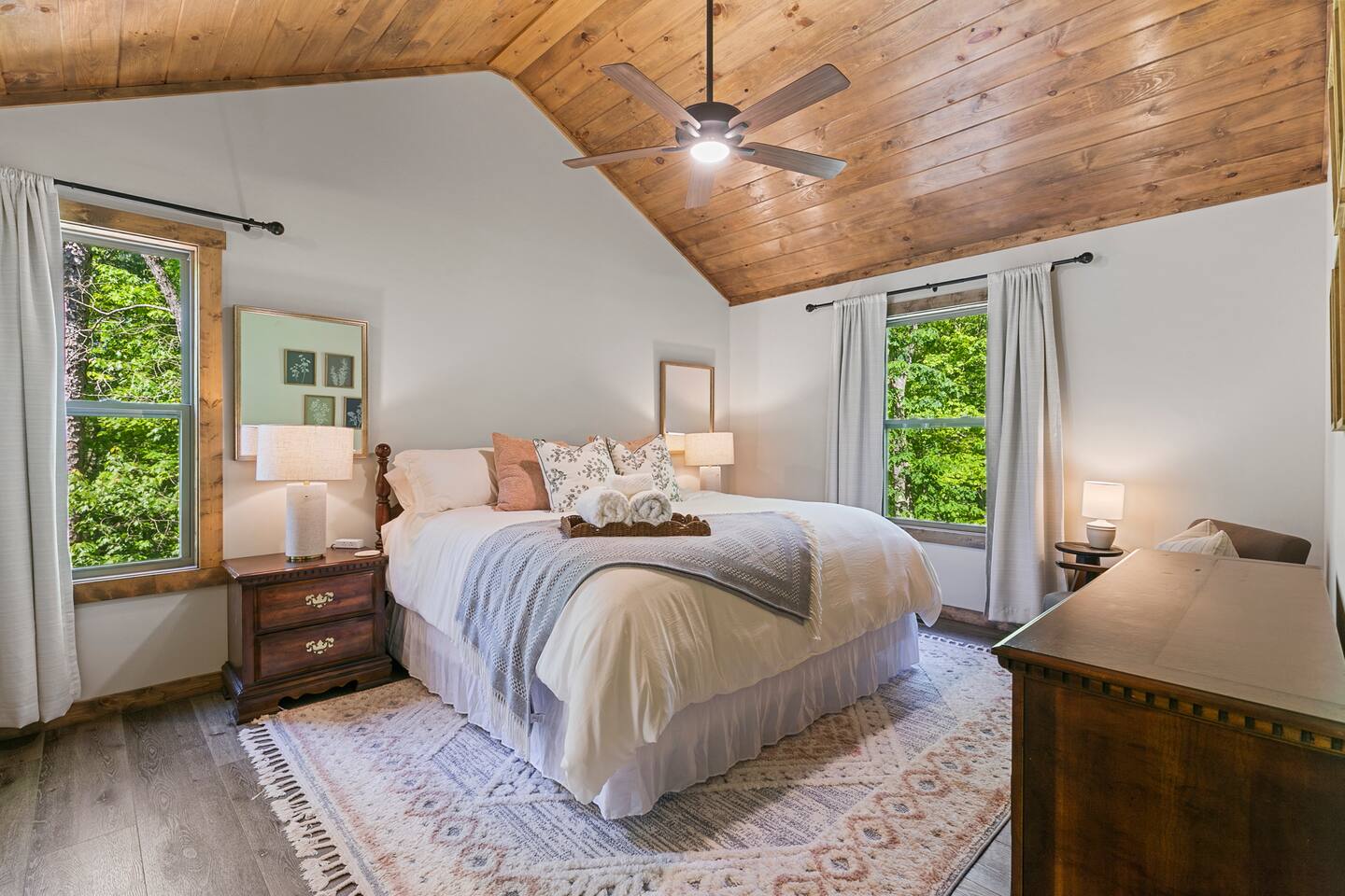 Peaceful Coosawatee River Resort-Outdoor Fireplace