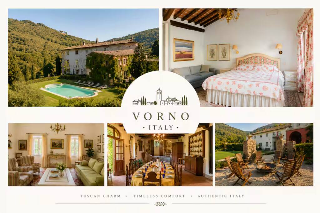 Villa Michaela 17 room luxury Tuscan estate + pool