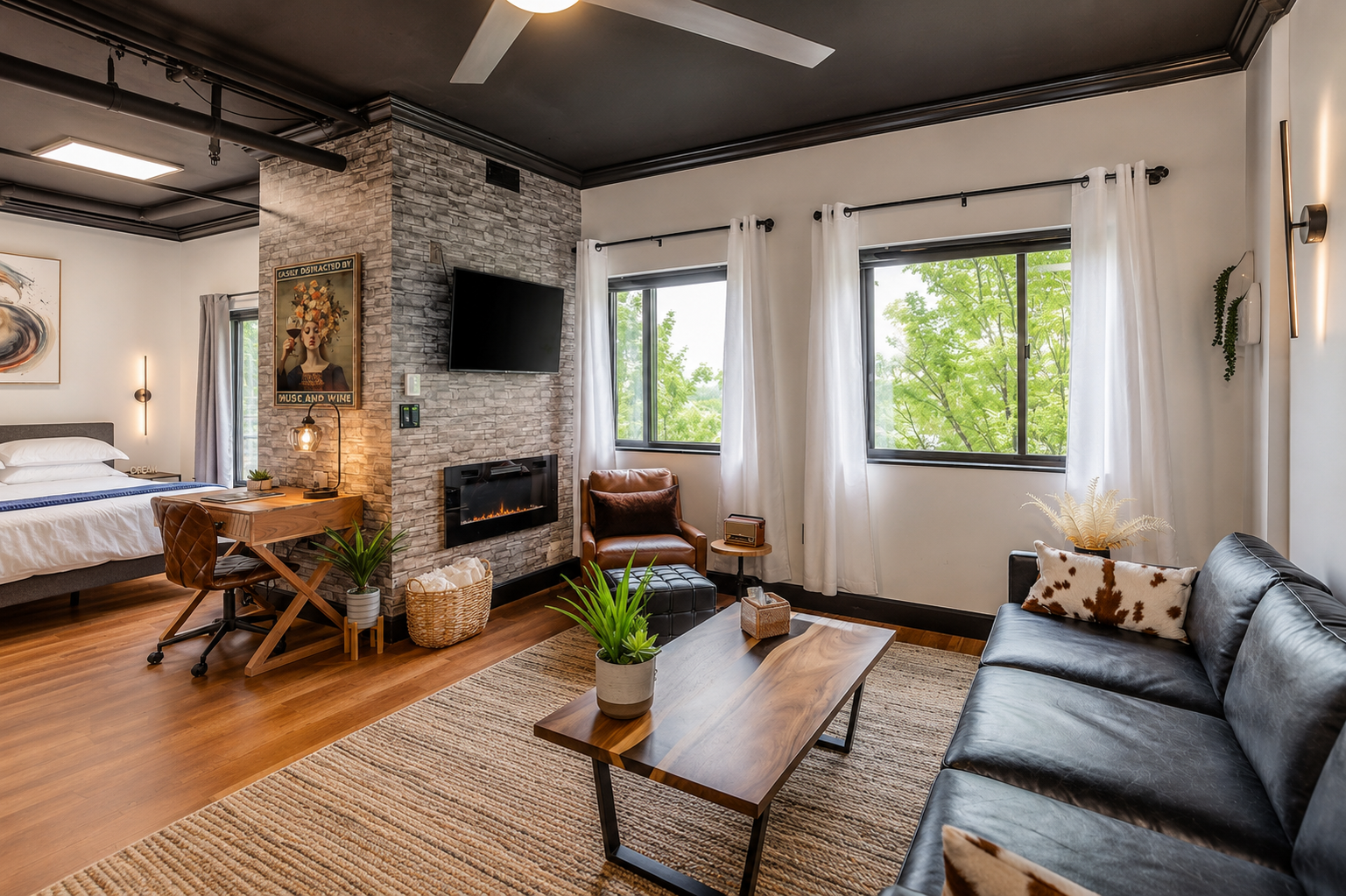 4th Ward Industrial in the Heart of Charlotte - Apartment