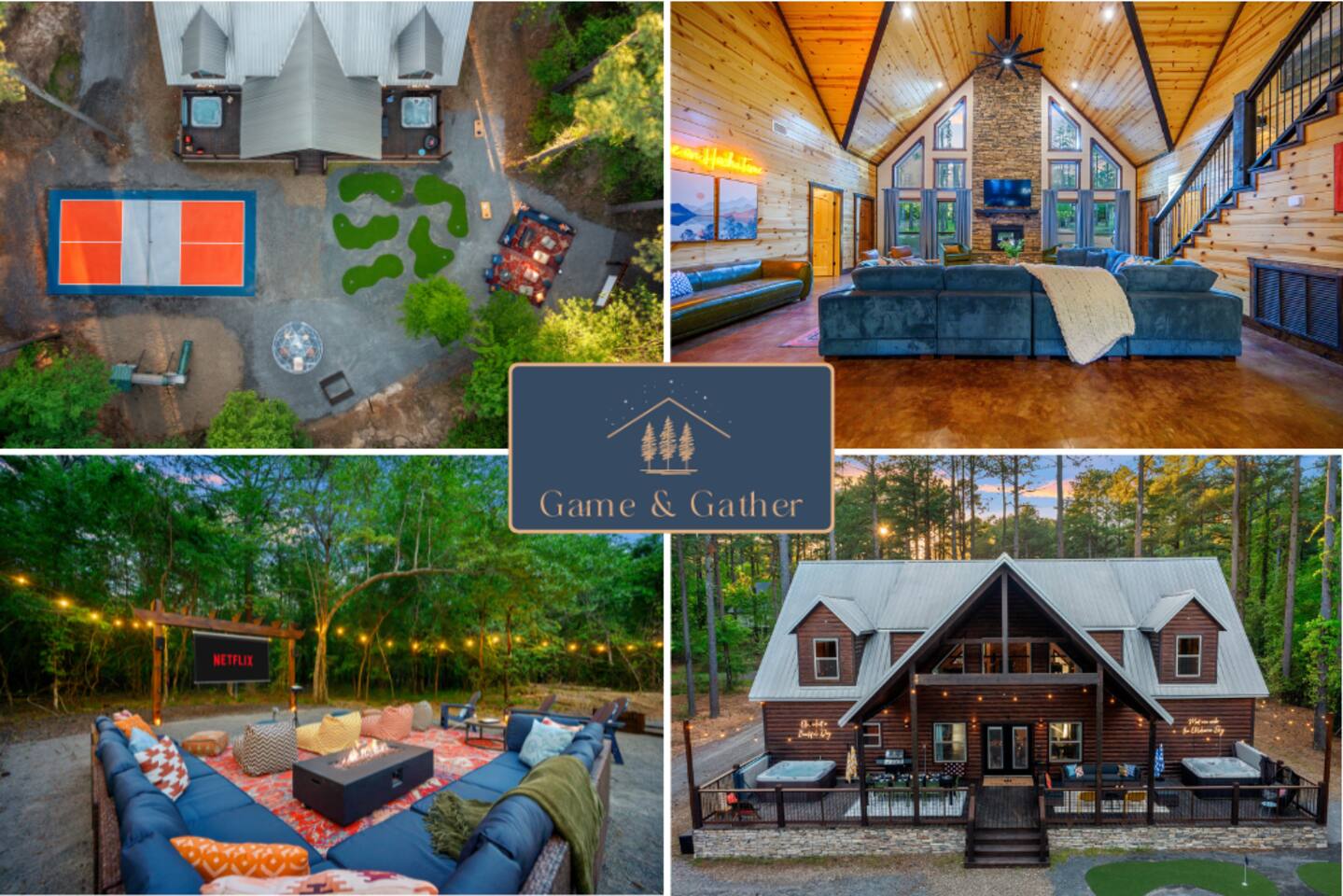 Game & Gather - Pickleball+ 2 Hot Tubs+ MUCH More!