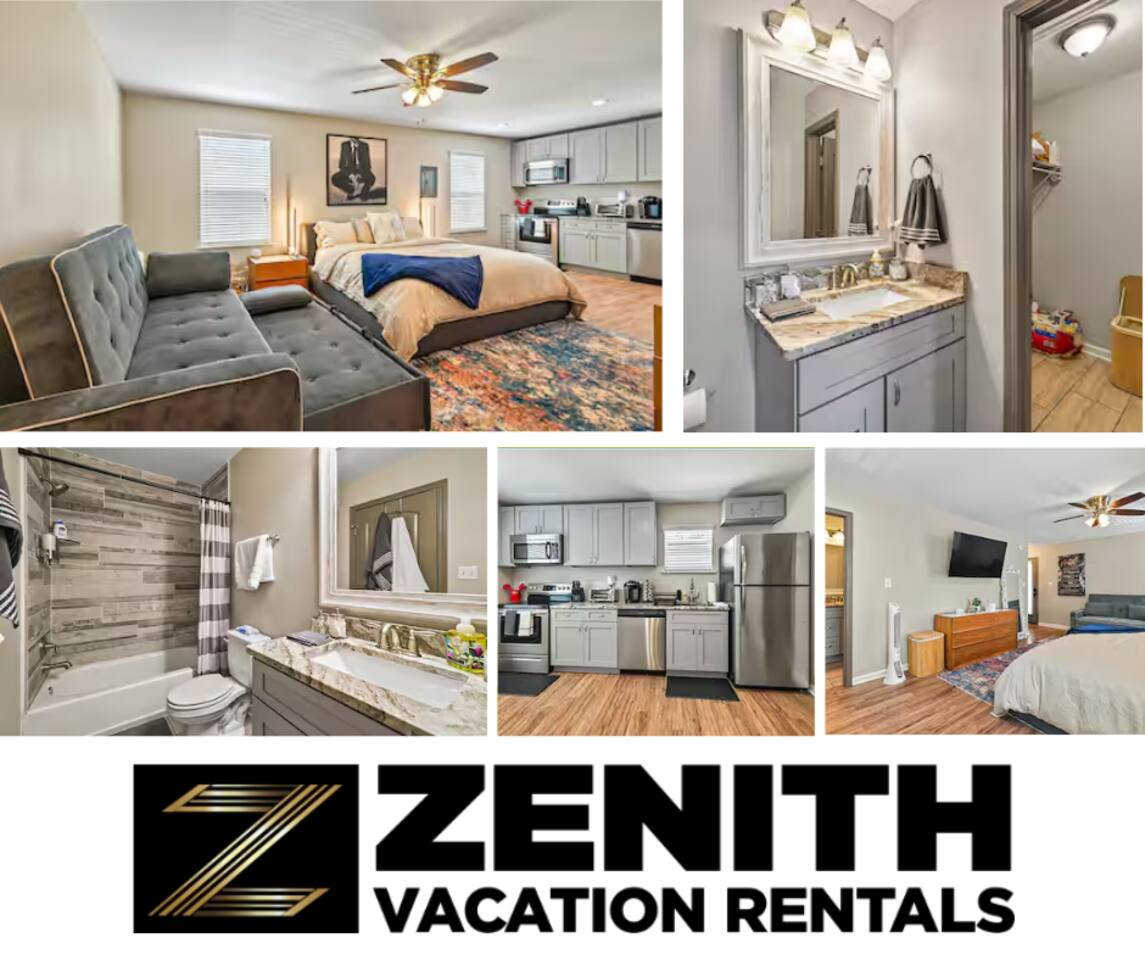 Luxurious Midtown Studio | King Bed + Sofa Bed