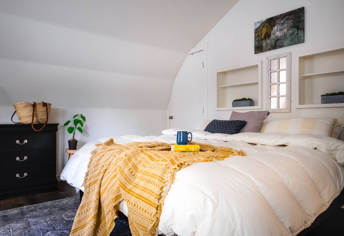 A restful retreat with a king bed, perfect for recharging after a day of adventure.