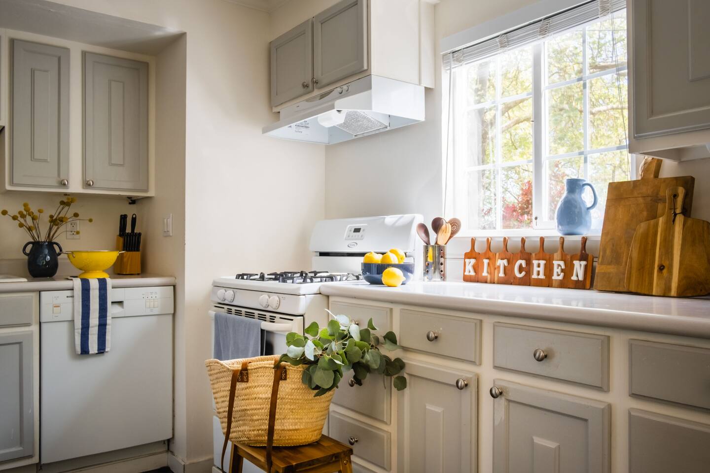 Cook, gather, and savor in this beautifully classic kitchen.