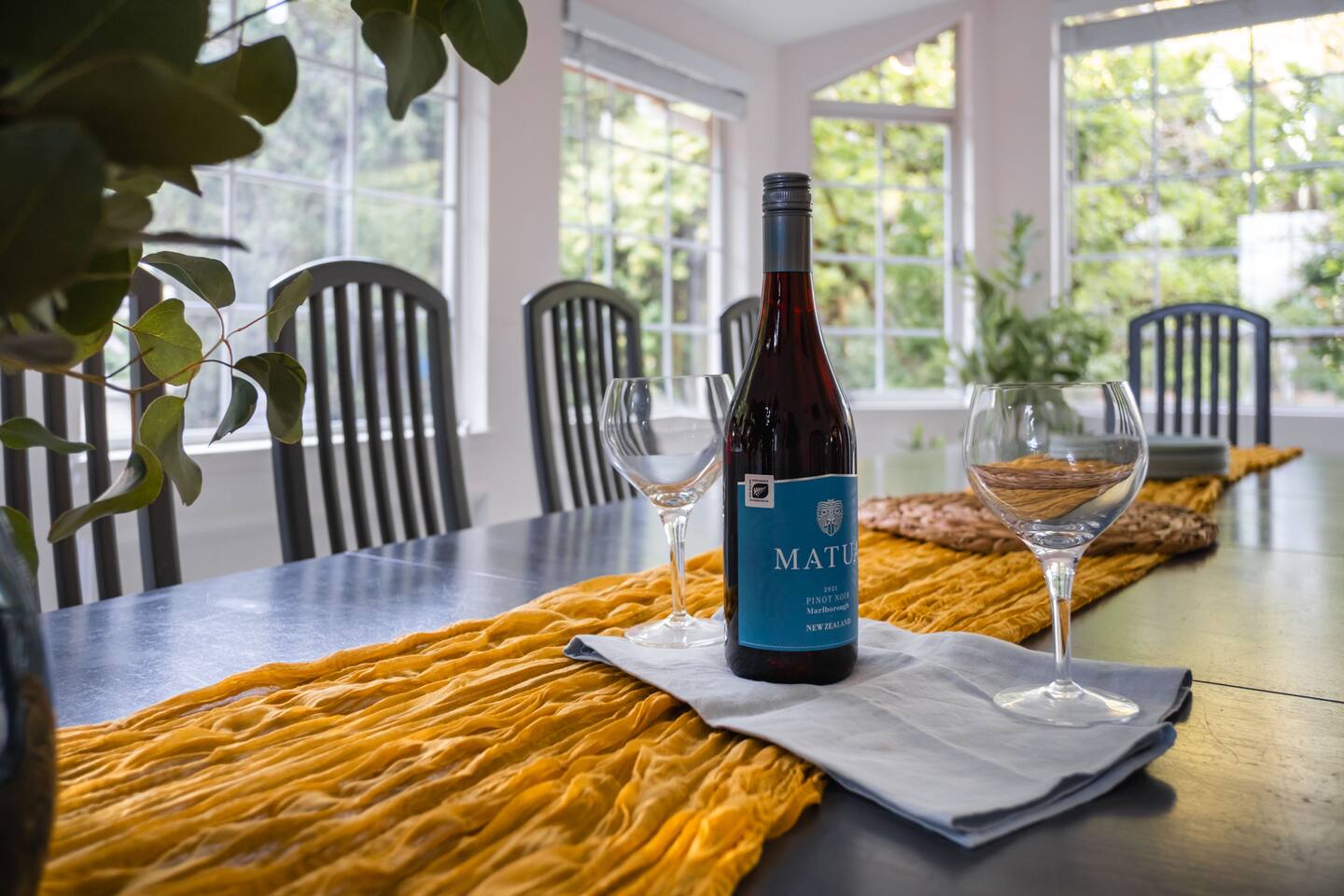 Pair nature with a bottle of wine for a perfect day. 