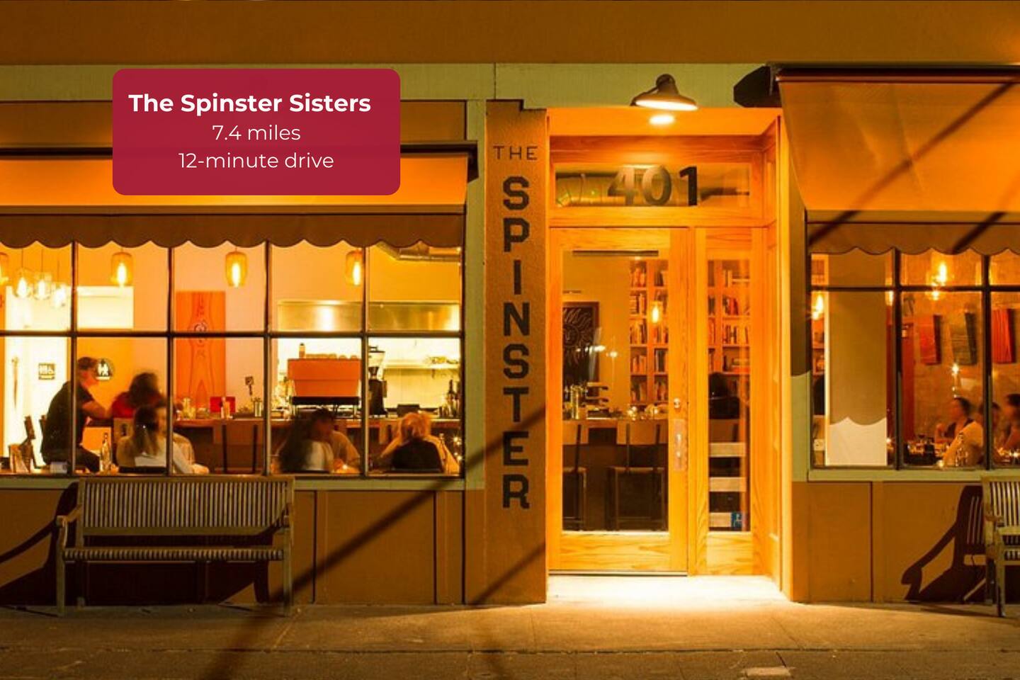 Seasonal dishes with a local twist in a cozy, artsy space.