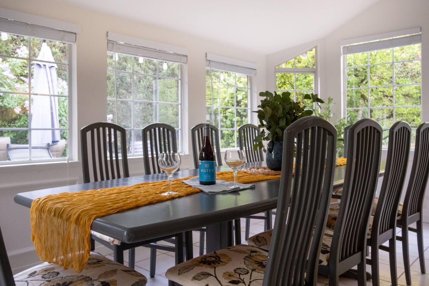 Gather around this large table and make memories over a great meal.