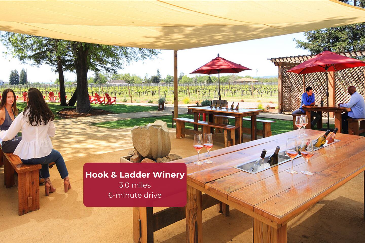 Small-batch wines and a legacy of local firefighting.