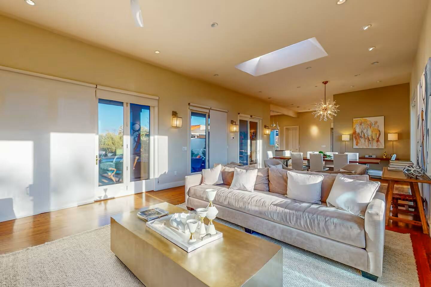 An inviting space to read, reconnect, or simply be still.