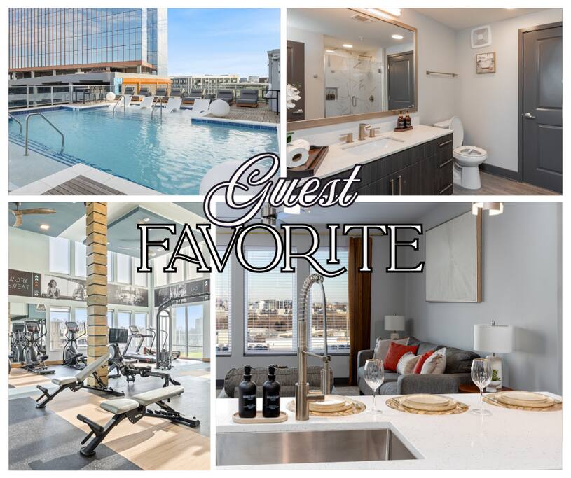 Skyline Views Near Broadway – Modern 2BR Haven