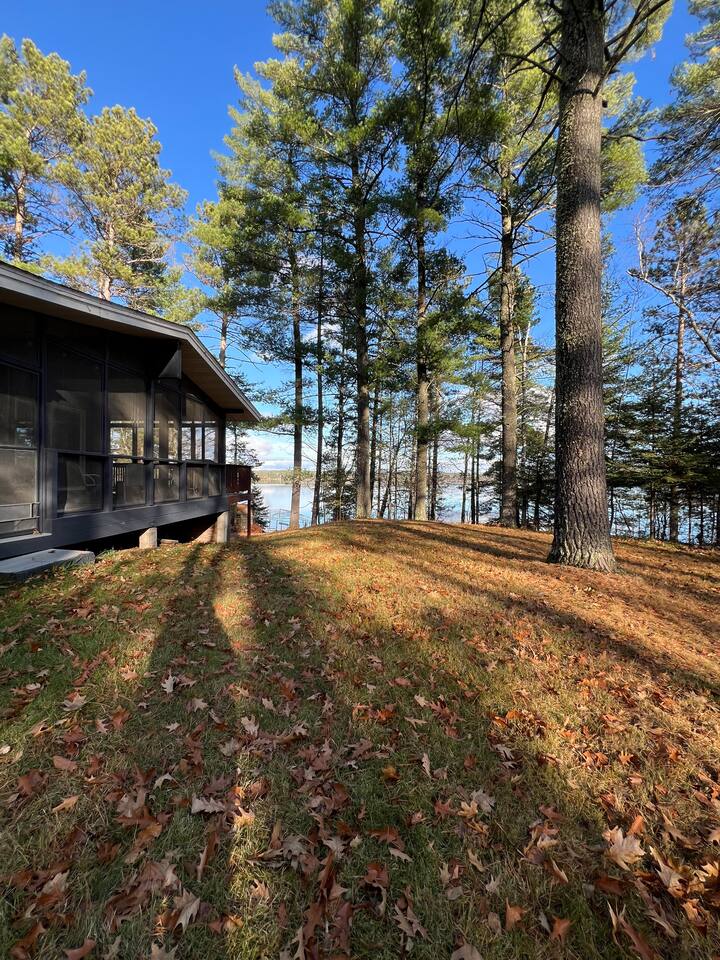 Manitowish Waters Cabin | Lake + Trails Access