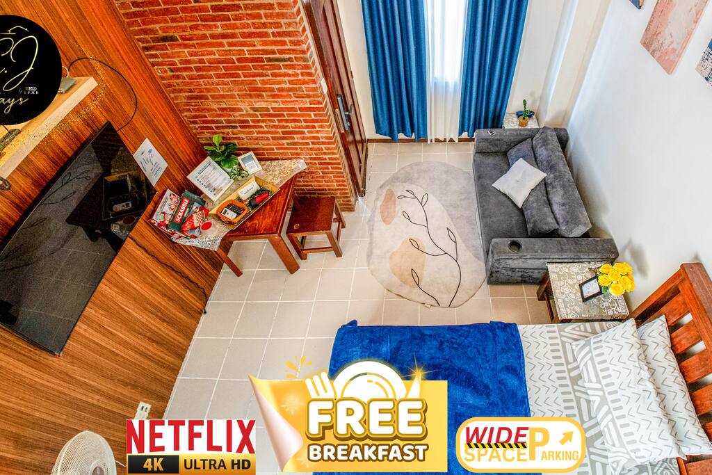 CJ by the Bay TWIN1- Parking, Netflix, Malls, Wifi