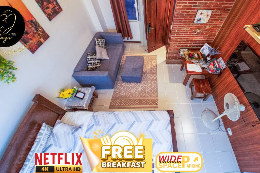 CJ by the Bay KING-1-Parking, Netflix, Malls, Wifi