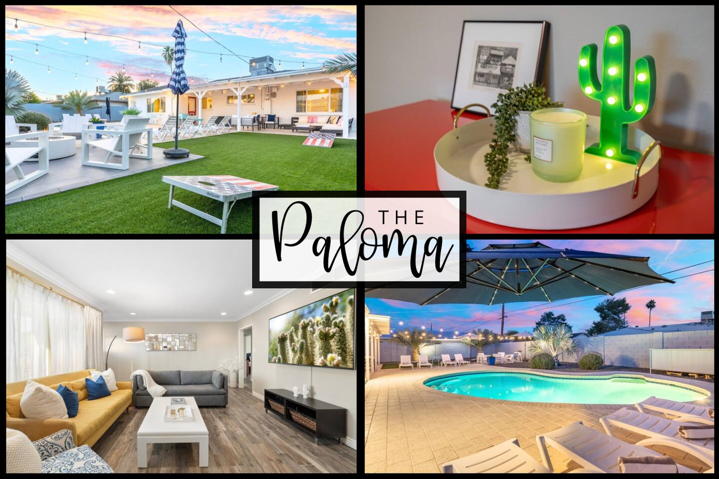 Backyard Utopia in Old Town w. Heated Pool & Gym!