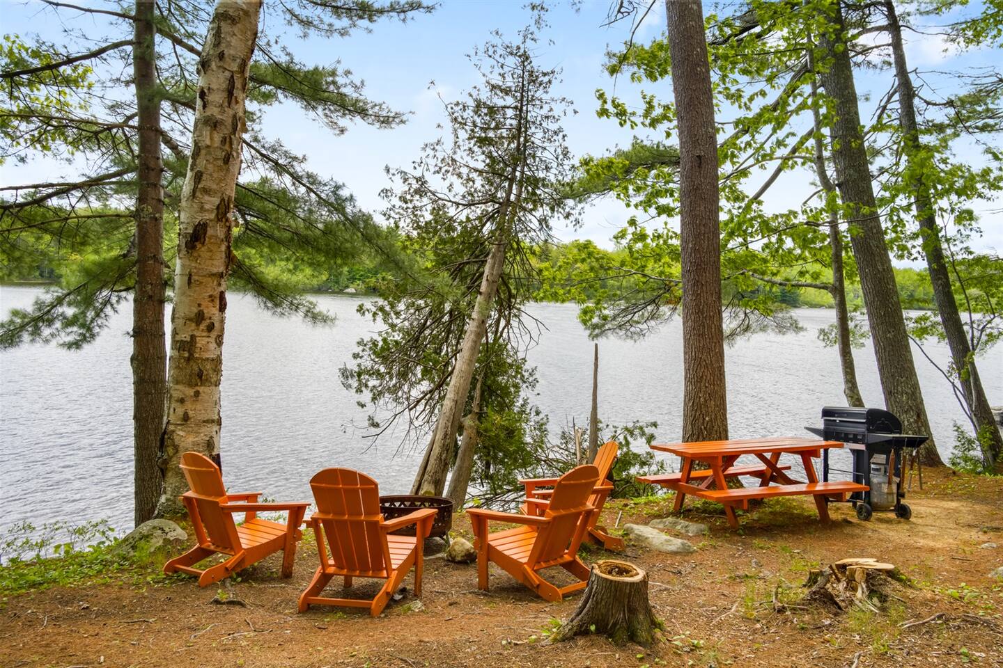 Lakefront Lupine Tiny Cabin @ Getogether Stays