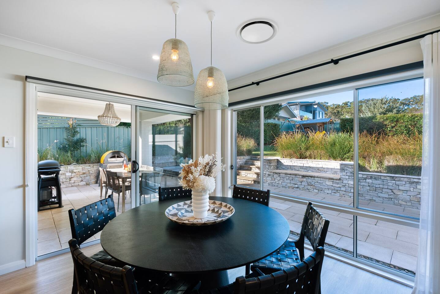 Nest: Sunset skies, stylish design, family fun