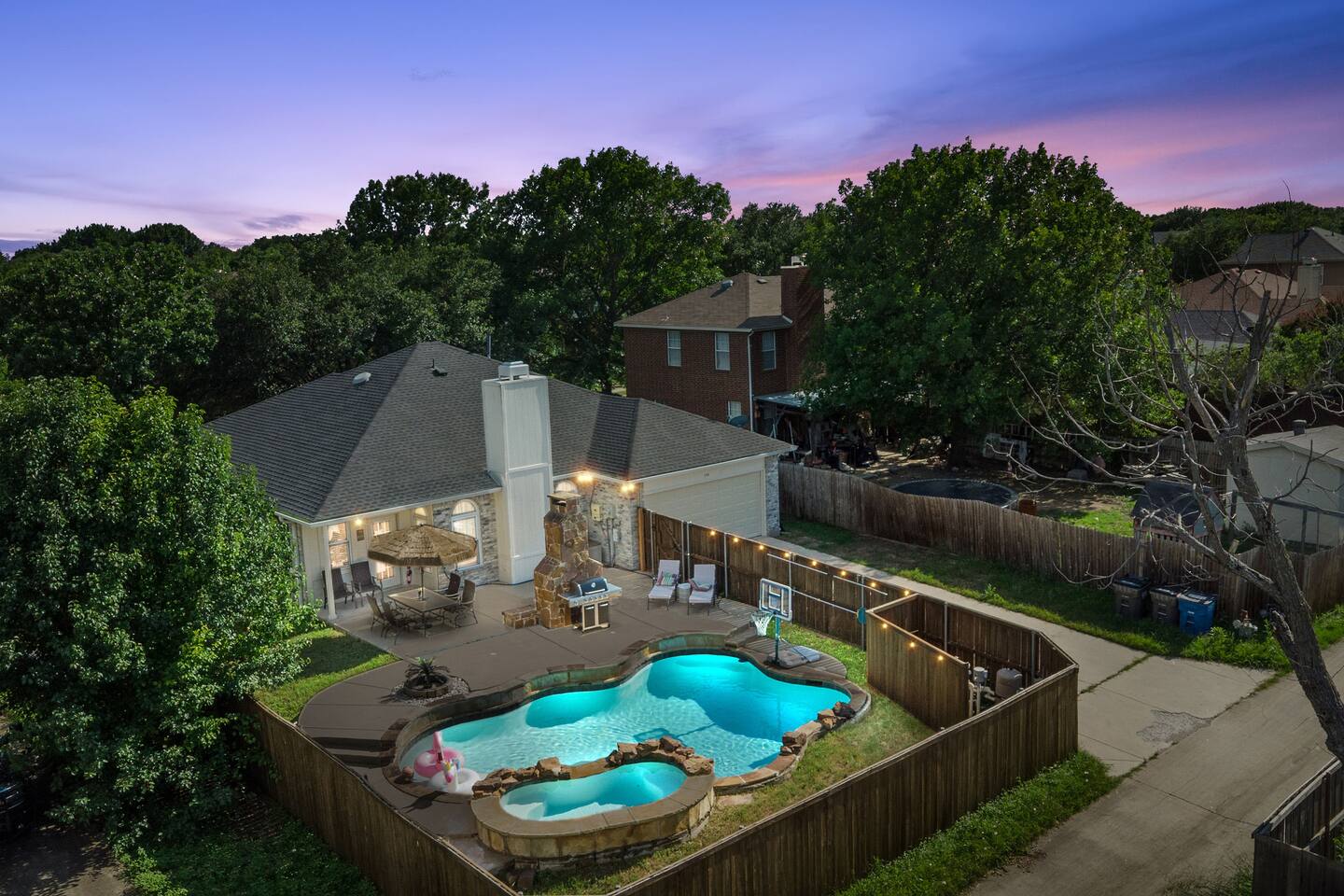 Spacious 4BR Allen Escape • Poolside Fun + BBQ