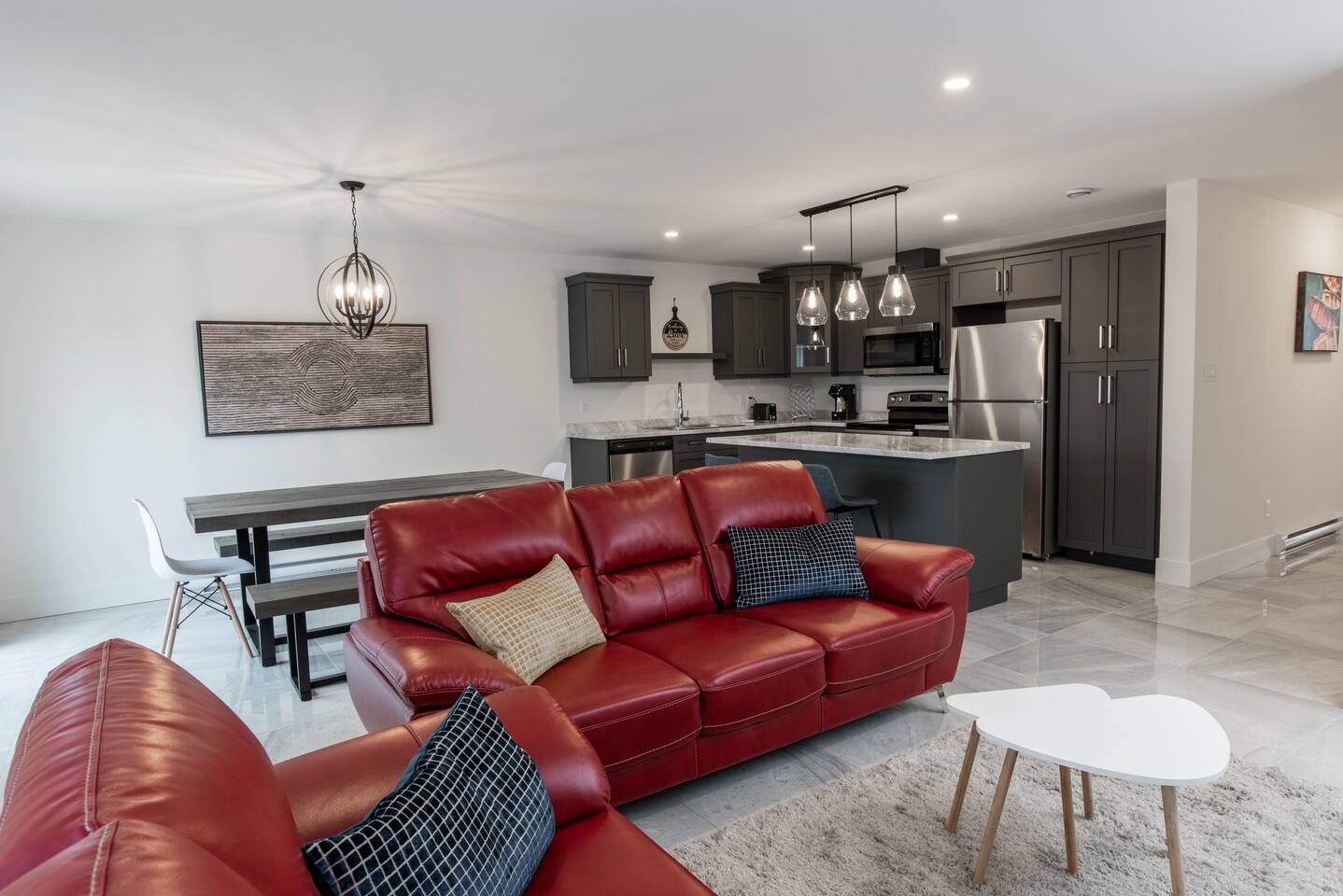 Charming, modern, luxury house with garage