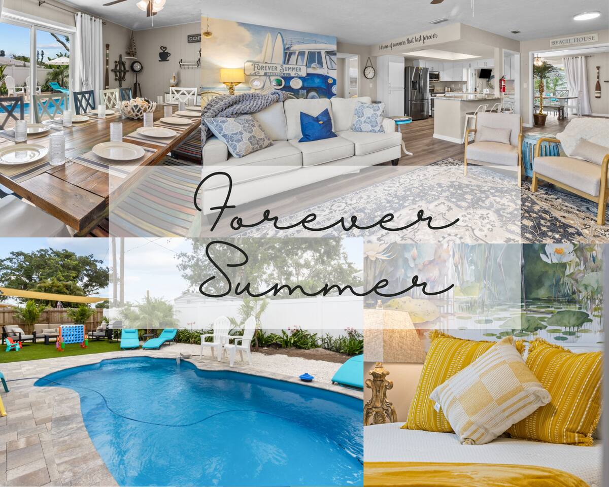 Sleeps 12! Pool,Ping Pong& Room for the Whole Crew