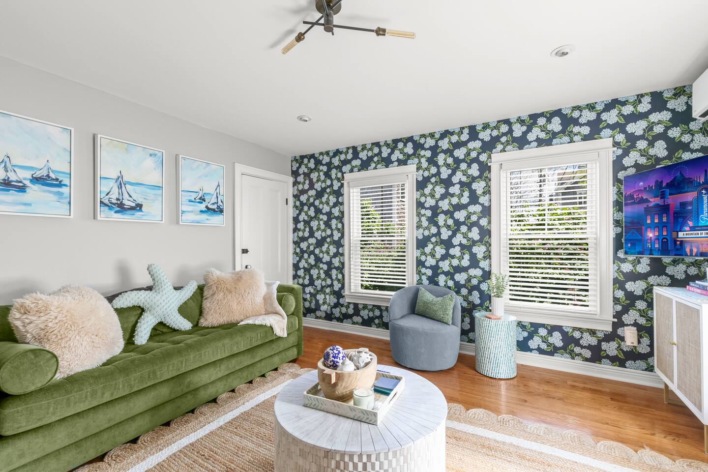 Charming + Modern Design w/ Patio + AC + Parking