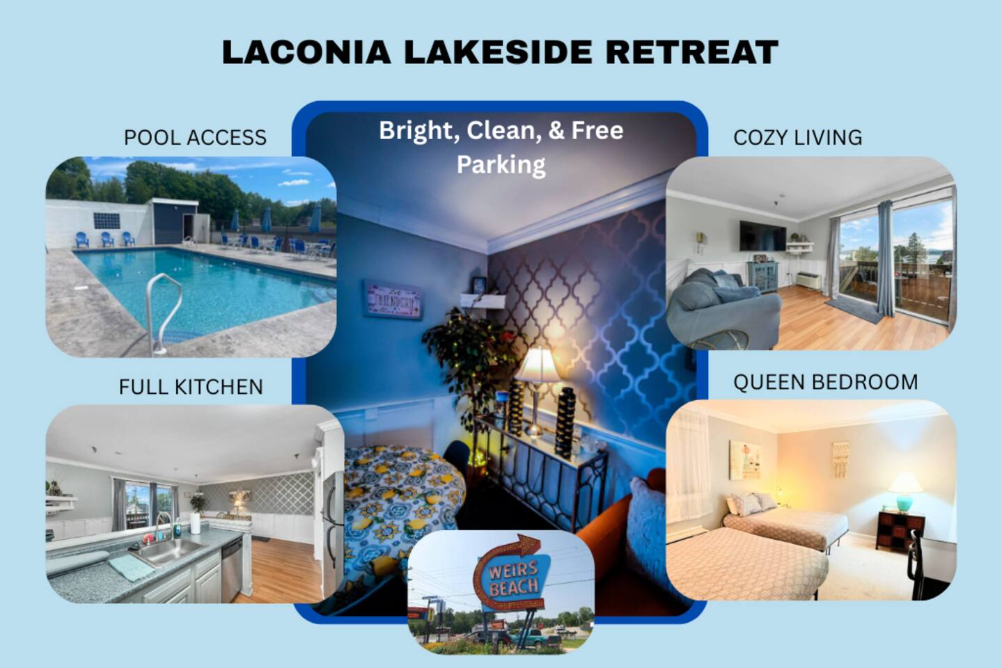 Gilford Budget Stay | Pool, Free WiFi & Parking