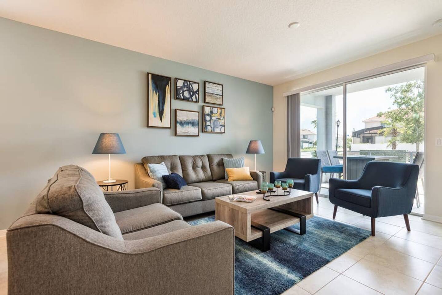 Themed 3-bed 2 bath condo at Storey Lake Resort