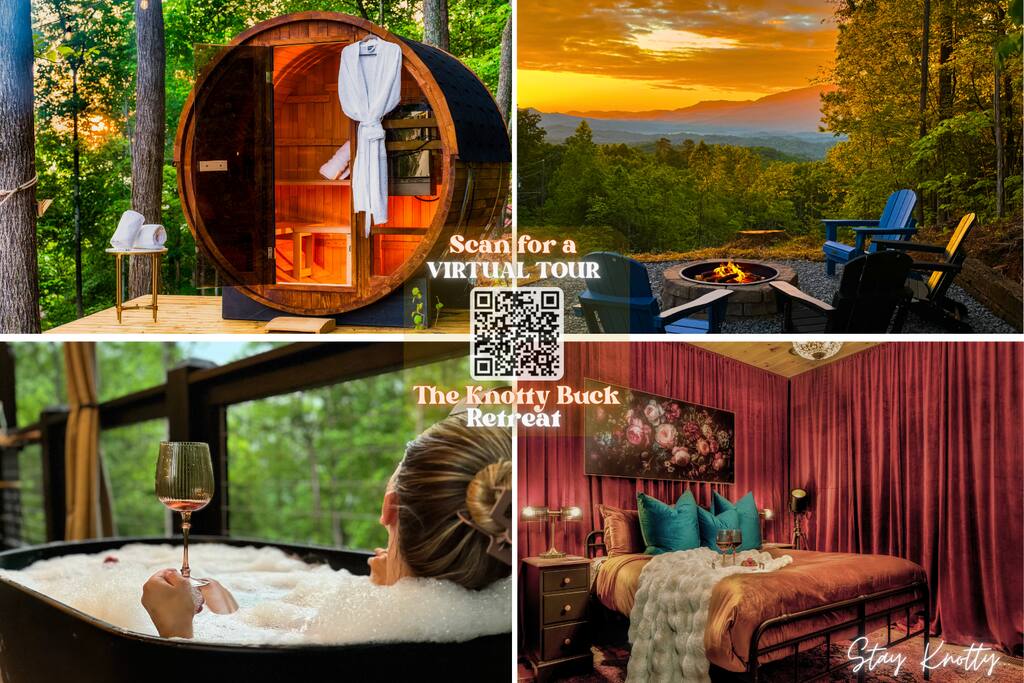 Private Couples Spa Retreat Epic Mt. Le Conte View