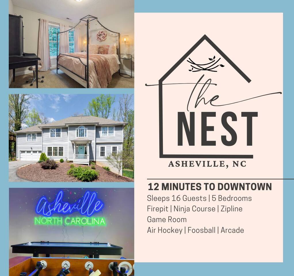 THE NEST | 10 Beds Including 2 Kings | 3 TV's