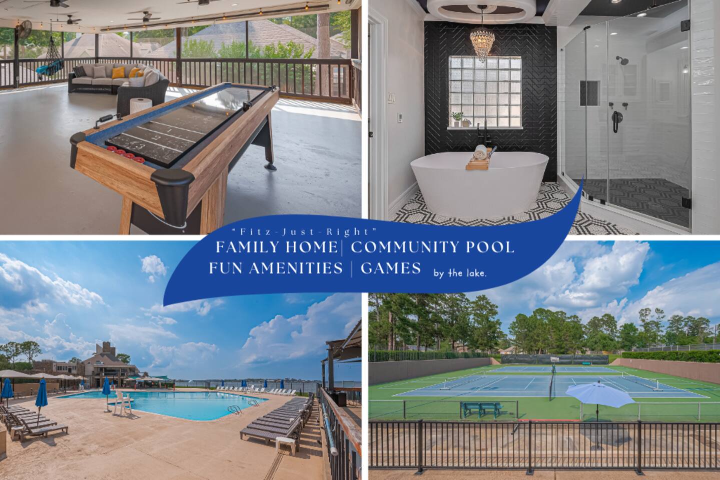 "Fitz-Just-Right" Family-Friendly Fun, Games! - Holiday Home