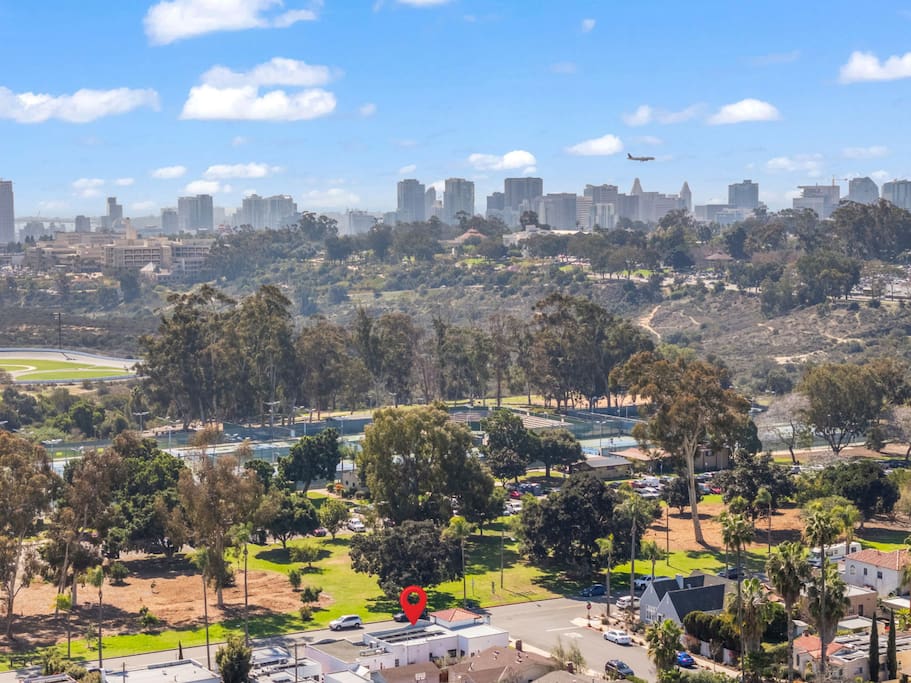 Modern Spanish Revival, Steps to Balboa Park & Zoo