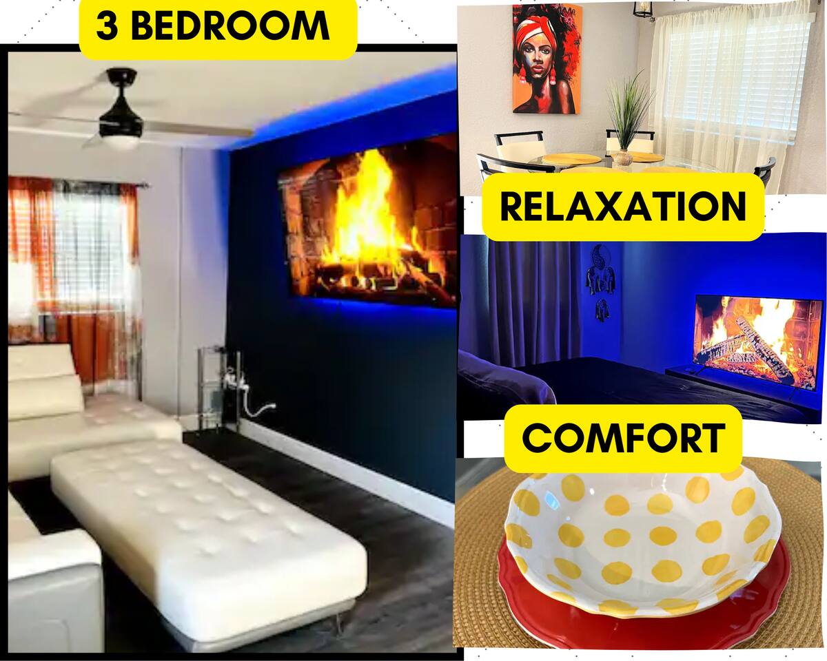 3brdrm home near Downtown Orlando and Winterpark