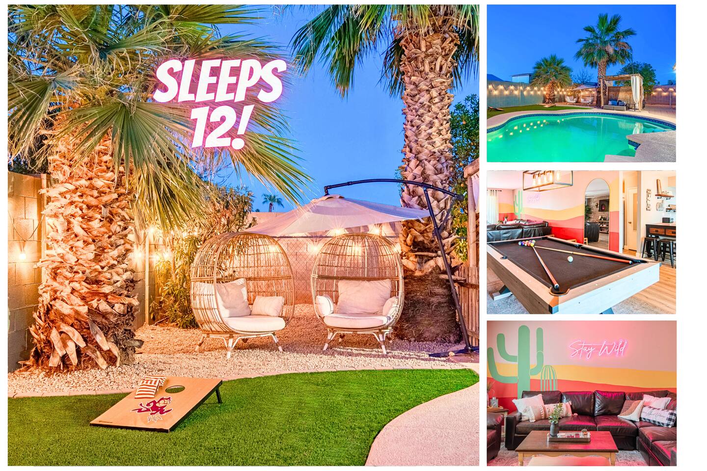 Private Pool • Pool Tbl • Games • Workspace • Pets - Holiday Home