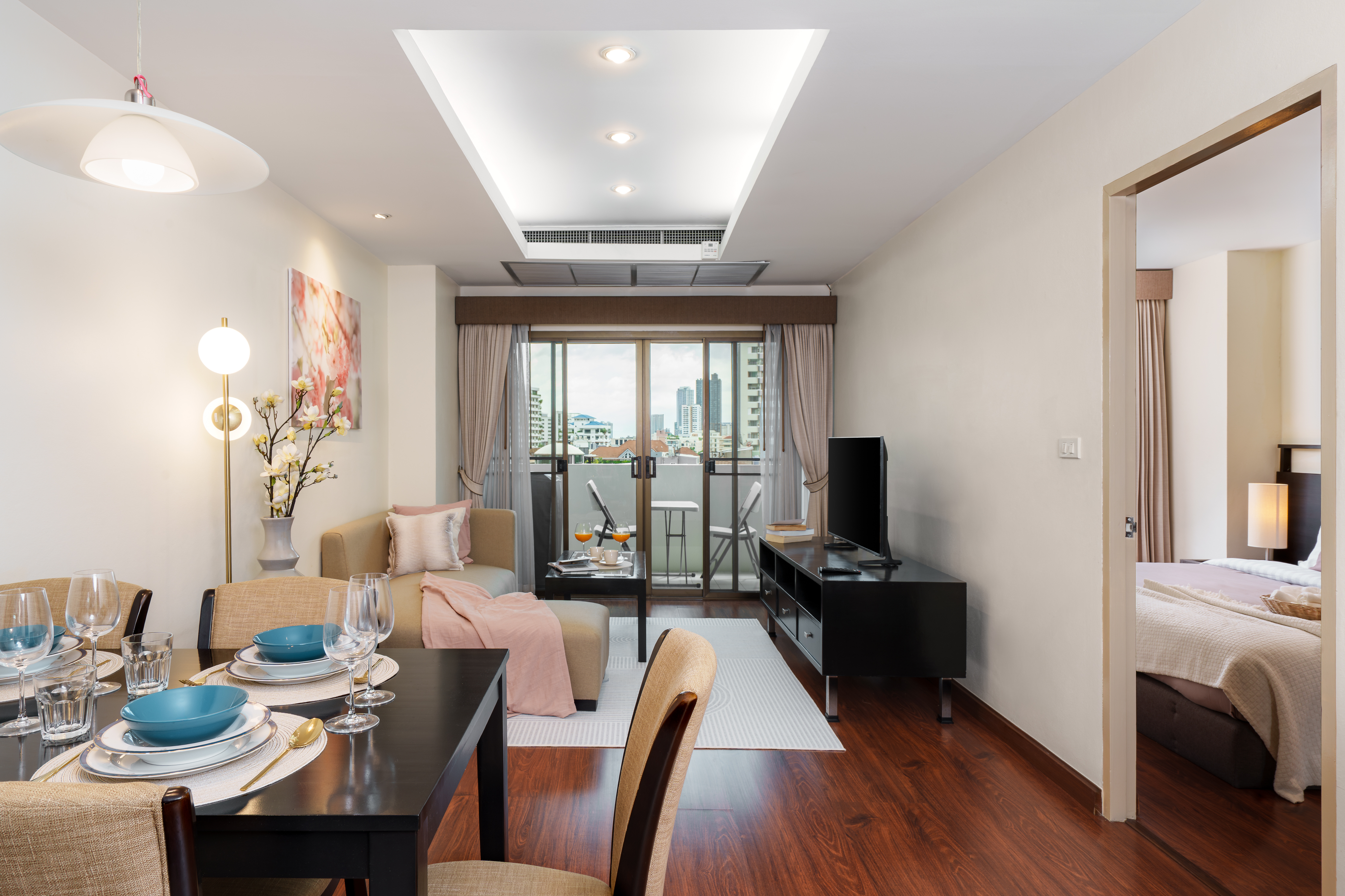 KingBed/Large57m²/Bathtub/1000Mbs/Ntflix/Balcony - Apartment