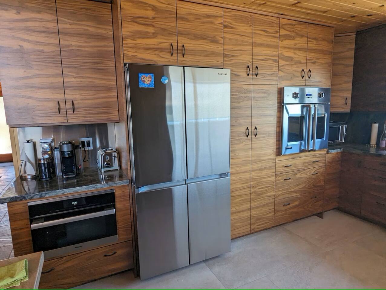 Even just brewing a cup of coffee feels special here.