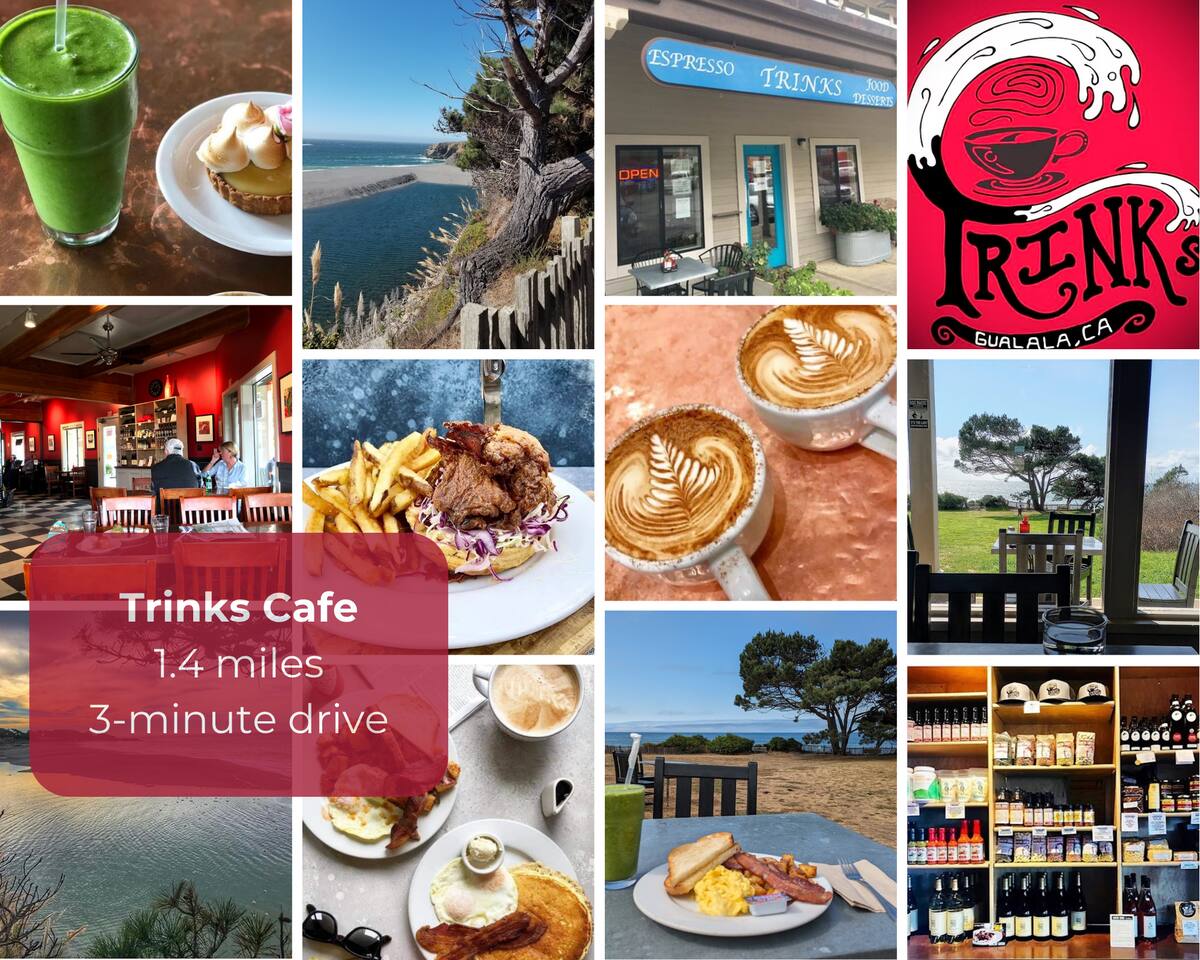 A local favorite for fresh pastries, hearty breakfasts, and oceanfront charm.