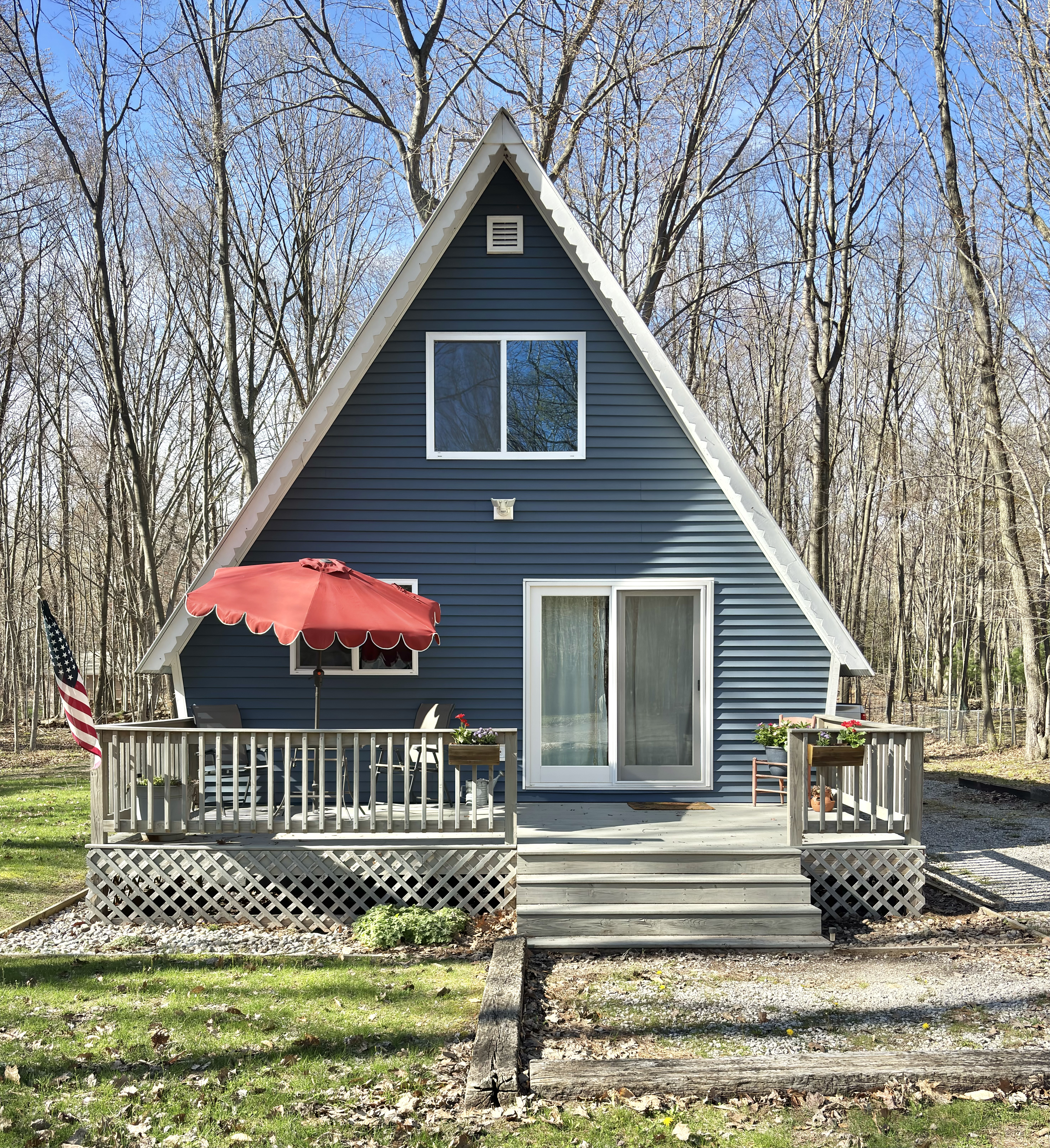 A-Frame Cabin: Near Hamlin Lake, Pet Friendly, Trailer Parking