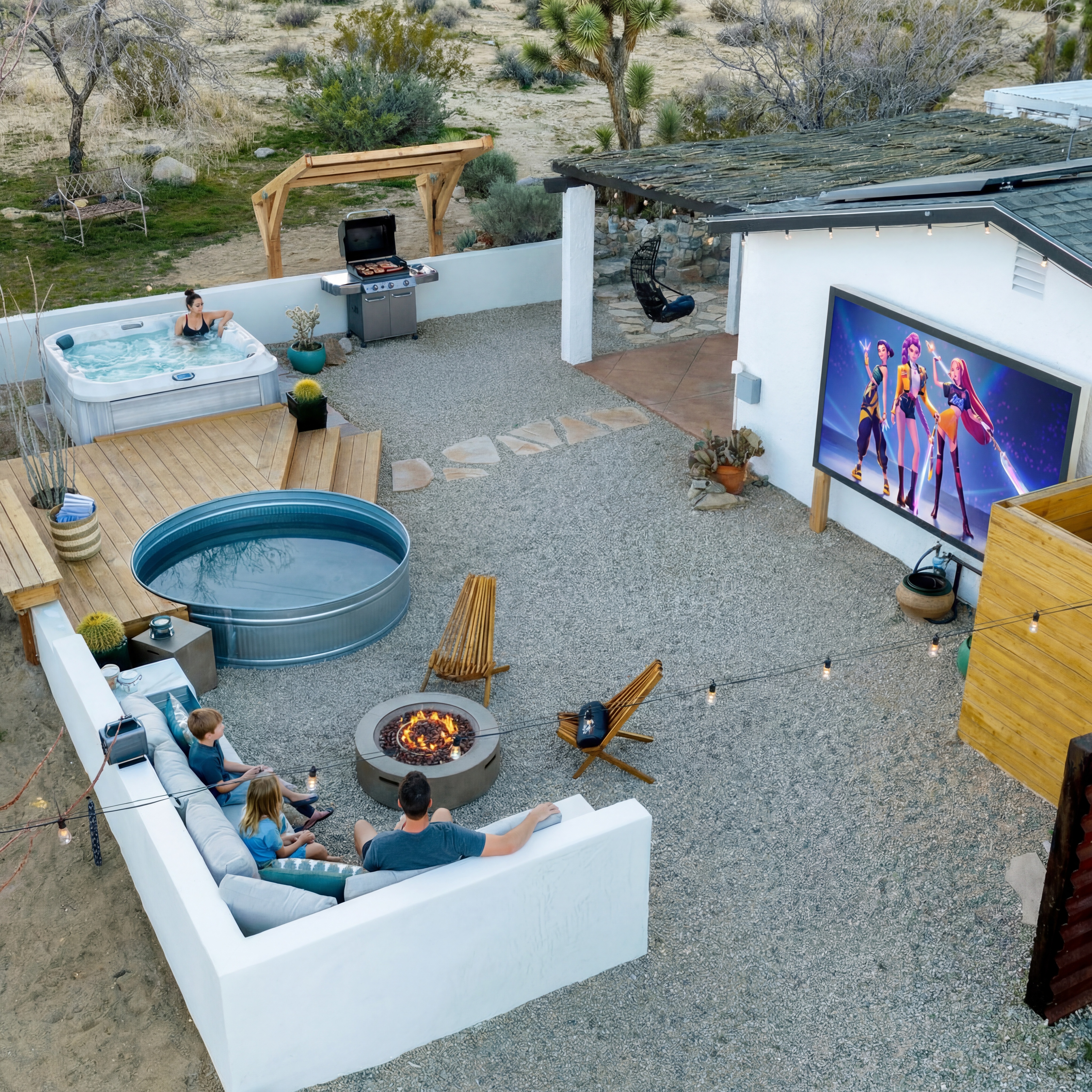 Top 1% | 4min->JTNP+Town|Cinema|Hot Tub|Fire Pit