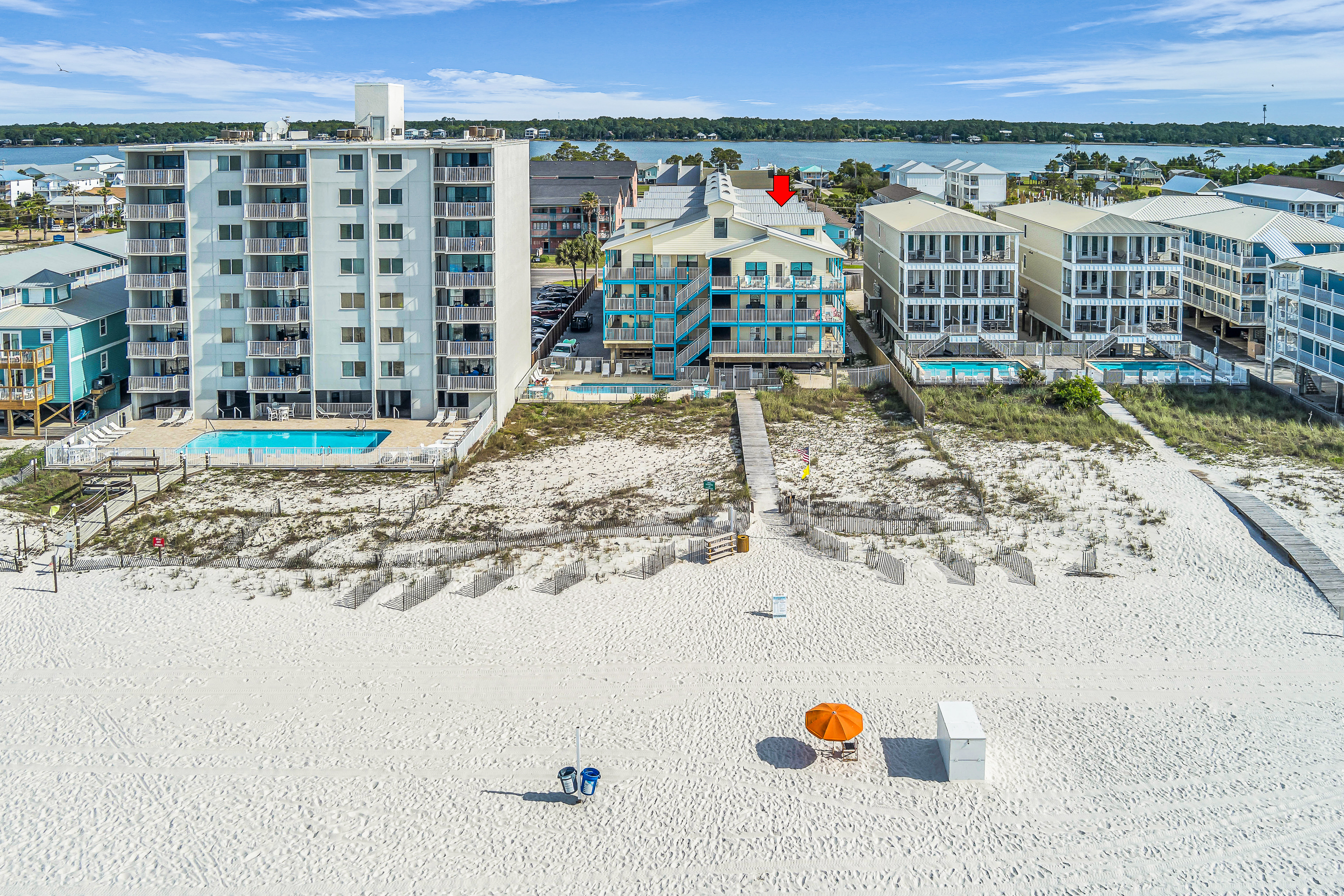 Beachfront Bliss! Pool, Balcony & Family Loft