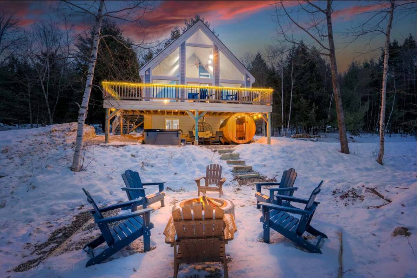 15MinSundayRiver+Hot-tub+Sauna+Pets-Friendly