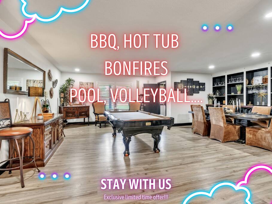 Lake McQueeney Retreat | Pool, Hot Tub & Games